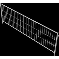  Mobilzäune feuerverzinkt Schake Mobilzaun „Profi”, Breite: 3,50 m, Höhe: 1,20 m, mit Haken und Ösen 12450298