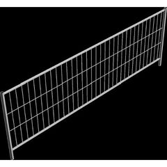  Mobilzäune feuerverzinkt Schake Mobilzaun „Profi”, Breite: 3,50 m, Höhe: 1,20 m, ohne Haken und Ösen 12450303