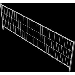 Mobilzäune feuerverzinkt Schake Mobilzaun „Profi”, Breite: 3,50 m, Höhe: 1,20 m, ohne Haken und Ösen 12450303