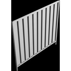  Trapezzäune Schake Mobilzaun Trapez, verzinkt, Höhe: 2,0 m 12450336