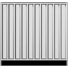  Trapezzäune Schake Mobilzaun Trapez, verzinkt, Höhe: 2,0 m 12450336