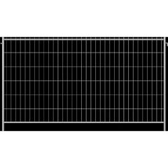  Mobilzäune sendzimirverzinkte Schake Mobilzaun „Standard”, Höhe: 2,00 m, Element mit Haken und Ösen 12450311