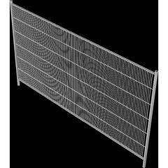  Mobilzäune sendzimirverzinkte Schake Mobilzaun „Secure”, Höhe: 2,00 m, Element Breite: 3,50 m 12450321
