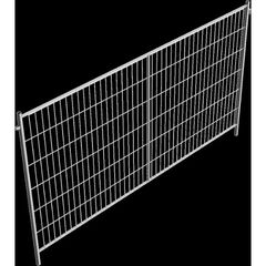  Mobilzäune feuerverzinkt Schake Mobilzaun "Profi M" , Breite: 3,50 m, Höhe: 2,00 m, mit Haken und Öse 12450292