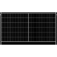  Mobilzäune feuerverzinkt Schake Mobilzaun „Profi P”,  Breite: 3,50 m, Höhe: 2,00 m, mit Haken und Ösen 12450294