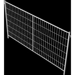  Mobilzäune feuerverzinkt Schake Mobilzaun „Profi P”,  Breite: 3,50 m, Höhe: 2,00 m, mit Haken und Ösen 12450294