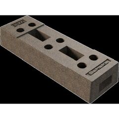  Mobilzaunfüße Schake Bauzaunfuß aus Beton, 700x125x220 mm mit 6 Löchern (Ø 42 mm) 12450337