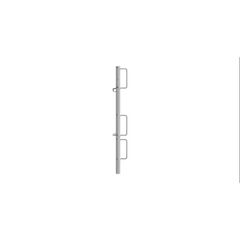  Verkehrssicherung Aufstellvorrichtungen Schake Ständer für Absperrlatten, verzinkt, für 8 Latten 12450151