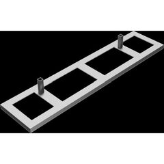  Mobile Absturzsicherung Schake Aufsatzteil Fußplattentraverse 12449946