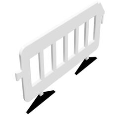  Verkehrssicherung Schachtschutzgitter Schake Absperrgitter aus Kunststoff, mit Folie Typ 1, rot / weiß 12450230