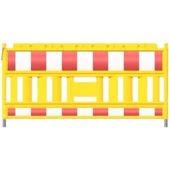  Mobile Absturzsicherung Schake-Euro2-Schrankenzaun
Typ Nox gelb, ohne Lampenadapter, rot / weiß 12449904
