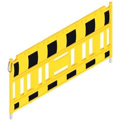  Mobile Absturzsicherung Schake-Euro2-Schrankenzaun
Typ Nox gelb, ohne Lampenadapter, gelb / schwarz 12449901