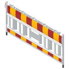  Mobile Absturzsicherung Schake-Euro2-Schrankenzaun
Typ Nox weiß, ohne Lampenadapter, Folie Typ 2, rot / gelb 12449912