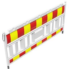  Mobile Absturzsicherung Schake-Euro2-Schrankenzaun
Typ Nox weiß, ohne Lampenadapter, Folie Typ 3, rot / gelb 12449903