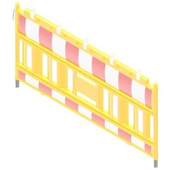  Mobile Absturzsicherung Schake-Euro2-Schrankenzaun 
Typ Nox gelb, mit Lampenadapter, rot / weiß 12449897