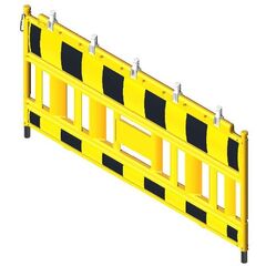  Mobile Absturzsicherung Schake-Euro2-Schrankenzaun
Typ Nox gelb, mit Lampenadapter, gelb / schwarz 12449908