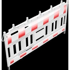  Mobile Absturzsicherung Schake-Euro2-Schrankenzaun
Typ ELEKTRO, mit Lampenadapter, rot / weiß 12449899