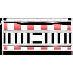  Mobile Absturzsicherung Schake-Euro2-Schrankenzaun
Typ ELEKTRO, ohne Lampenadapter, rot / weiß 12449896