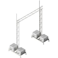  Beton-Aufstellvorrichtung Schake Aufstellvorrichtungen Brücke, Stahl-Gitterträger 5200 mm 12450180