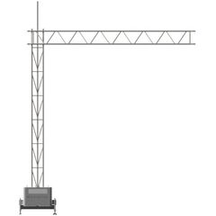  Beton-Aufstellvorrichtung Schake Aufstellvorrichtungen für Gittermast mit Kragarm, Stahl-Gitterträger 3200 mm 12450179