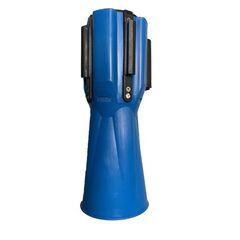  Verkehrssicherung Leitkegel Schake Absperrgurt, mit 3 Metern Absperrgurt, blau / weiß 12450223