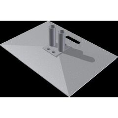  Mobilzaunzubehör Schake Mobilzaunplatte 12450367