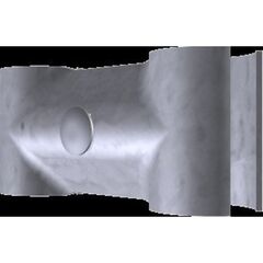  Mobilzaunzubehör Schake Sicherheits-Verbindungsschelle, 5,0 mm Blechstärke 12450383