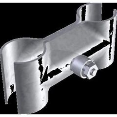  Mobilzaunzubehör Schake Sicherheits-Verbindungsschelle, 2,5 mm Blechstärke 12450382