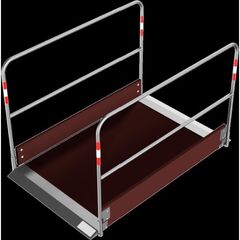  Grabenbrücken Schake Grabenbrücke aus Holz, 1x2,2m 12450398