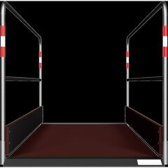  Grabenbrücke Schake Grabenbrücken aus Holz, 1x2,7m 12450401