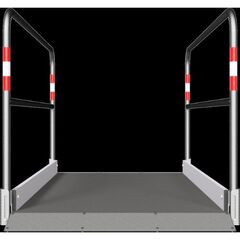  Grabenbrücke Schake Grabenbrücken aus Aluminium mit Bodenplatte aus Stahl, 1x2,2m 12450409