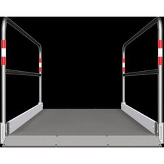  Grabenbrücke Schake Grabenbrücken aus Aluminium mit Bodenplatte aus Stahl, 1,2x3,2m 12450405