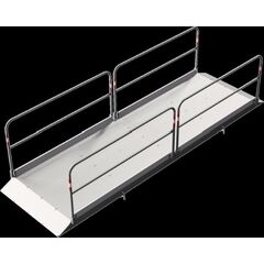  Grabenbrücke Schake Grabenbrücken aus Aluminium mit Bodenplatte aus Stahl, 1,3x4m 12450407