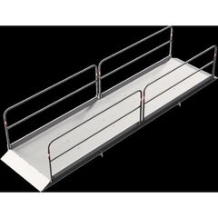  Grabenbrücke Schake Grabenbrücken aus Aluminium mit Bodenplatte aus Stahl, 1,3x5m 12450414