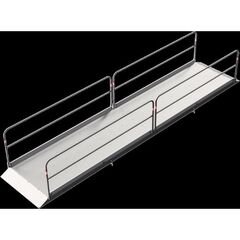  Grabenbrücke Schake Grabenbrücken aus Aluminium mit Bodenplatte aus Stahl, 1,3x6m 12450406