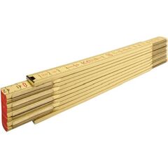  Holz-Gliedermaßstäbe Stabila Holz-Gliedermaßstab Type 607, 2 m, gelb, metrische Skala 12383137
