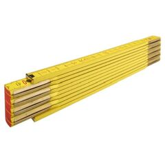  Holz-Gliedermaßstäbe Stabila Holz-Gliedermaßstab Type 907, 2 m, gelb, metrische Skala 12383139