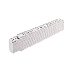  Kunststoff-Gliedermaßstäbe Stabila Kunststoff-Gliedermaßstab Type 1104, 1 m, weiß, metrische Skala 12383133