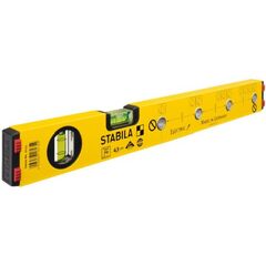  Standard-Wasserwaagen Stabila Wasserwaage Type 70 Electric, 43 cm, mit Markierungshilfen für Elektroinstallationsarbeiten 12383319