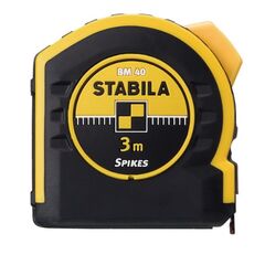  Taschenbandmaße Stabila Taschenbandmaß BM 40, 5 m / 16 ft, mit doppelseitiger Skala und Spikes-Haken 12383089
