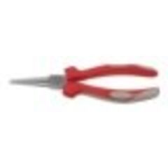  Rundzange mit langen Backen Rundzange mit langen Backen, verchromt, Mehrkomponenten-Griffe, 140 mm 12451106