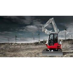 Mini-/Kompaktbagger Raupenbagger Takeuchi  TB 280 FR Hüllkreisbagger 12462915