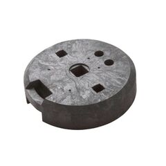  WEMAS Fußplatten Fußplatte R 500 - 1x 60x60mm, 2x 40x40mm, 2x Ø42mm - Aufnahme 12451678