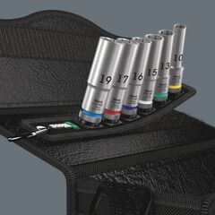  Zyklop Knarren Zubehör, 1/2" Belt C Deep 1 Steckschlüsseleinsatz-Satz, 1/2"-Antrieb, 6-teilig 12453410