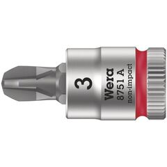  Zyklop Knarren Zubehör, 1/4" 8751 A Phillips Zyklop Bitnuss mit 1/4"-Antrieb, PH 3 x 28 mm 12453220