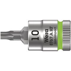  Zyklop Knarren Zubehör, 1/4" 8767 A HF TORX Zyklop Bitnuss mit 1/4"-Antrieb, mit Haltefunktion, TX 10 x 28 mm 12453319