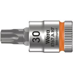  Zyklop Knarren Zubehör, 1/4" 8767 A HF TORX Zyklop Bitnuss mit 1/4"-Antrieb, mit Haltefunktion, TX 30 x 28 mm 12453318