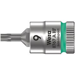  Zyklop Knarren Zubehör, 1/4" 8767 A HF TORX Zyklop Bitnuss mit 1/4"-Antrieb, mit Haltefunktion, TX 9 x 28 mm 12453262
