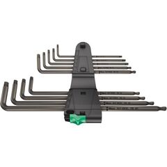  Winkelschlüssel für TORX®-Schrauben 967/9 TX XL 1 Winkelschlüsselsatz, lang, 9-teilig 12452680