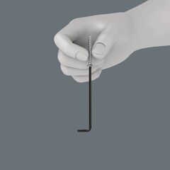  Winkelschlüssel für TORX®-Schrauben 967 L TORX HF Winkelschlüssel mit Haltefunktion, BlackLaser, TX 8 x 76 mm 12452686